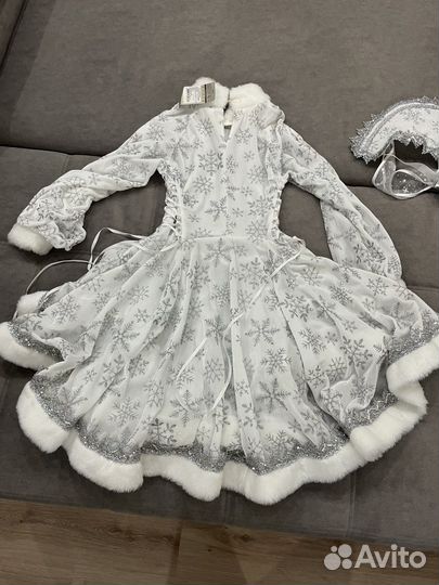 Костюм снегурочки взрослый