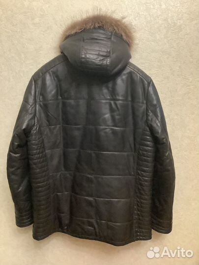 Куртка кожаная Jorg Weber размер 54