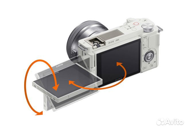 Sony ZV-E10 kit 16-50mm f/3.5-5.6 PZ OSS белый