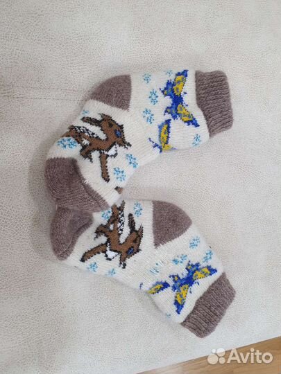 Шерстяные носки детские