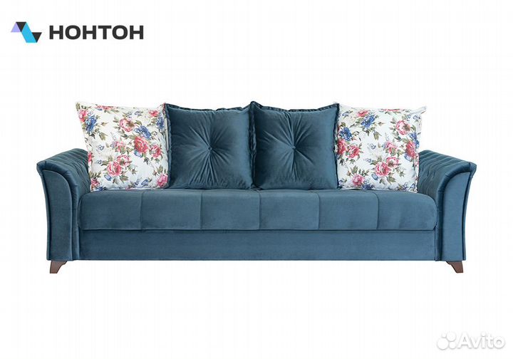 Диван книжка Ирис синий