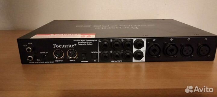 Focusrite saffire pro 26