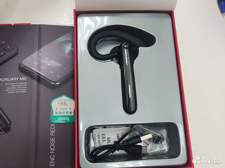 Bluetooth гарнитура для с микрофоном беспроводная