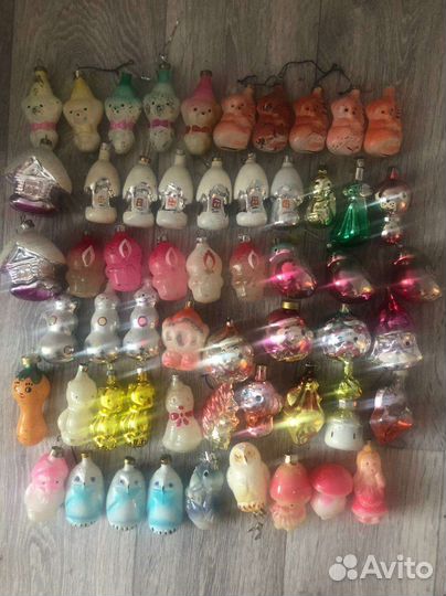 Новогодние игрушки СССР советские