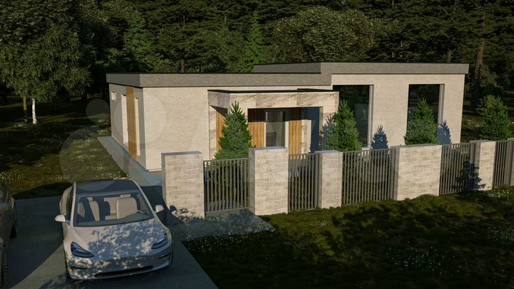 Дом 109,2 м² на участке 7 сот.