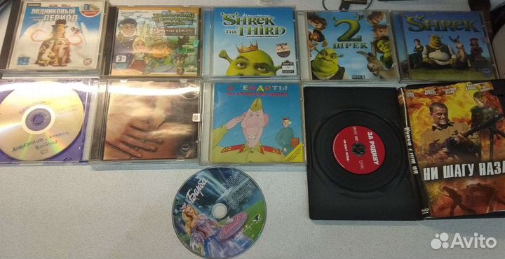 25шт Сд диски с фильмами, CD Диски