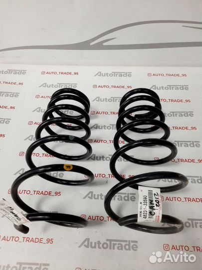 Пружины аморт. Тойота Камри V50-55 задние. оригина