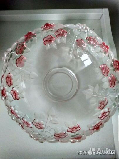 Вазочки, конфетницы, немецкий хрусталь