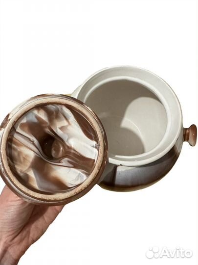 Супница глиняная посуда