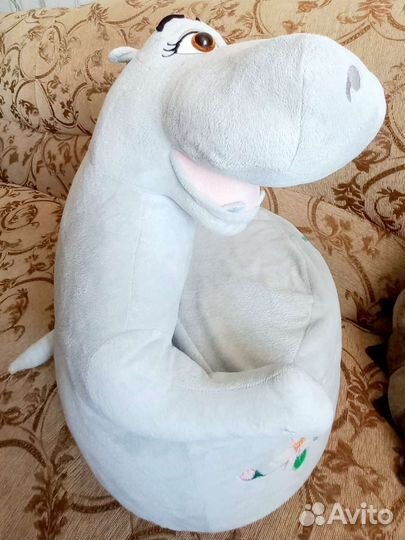 Кресло Игрушка бегемот