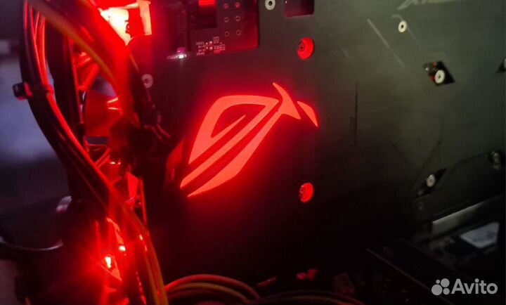 Видеокарта asus RX580 strix gaming 8gb