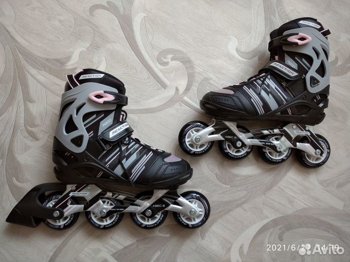 Роликовые коньки женские размер 40