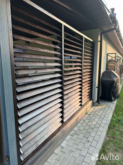 Жалюзи деревянные