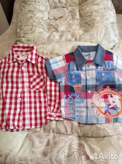Рубашки р - ры 86,92,98