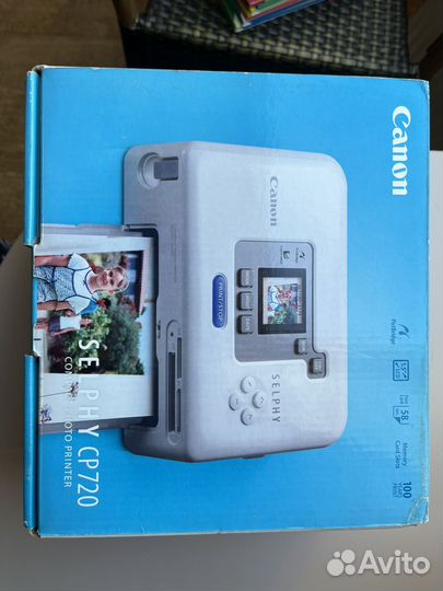 Фотопринтер canon selphy cp720