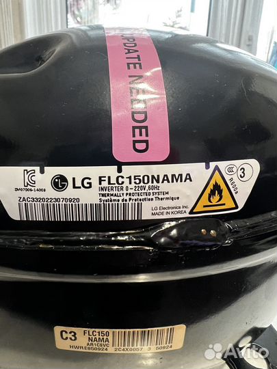 Компрессор линейный LG flc150nama TCA35493206