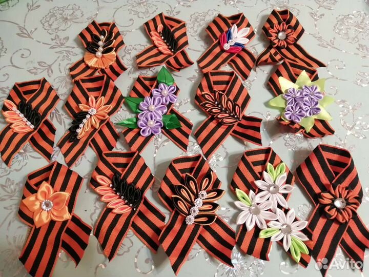 Георгиевская лента брошь