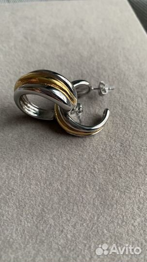 Серьги из ювелирной стали