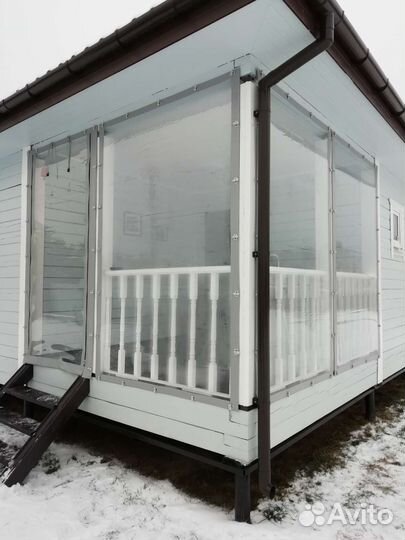 Мягкие окна на террасу