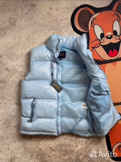 Жилетка polo ralph lauren глянцевая