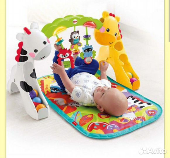Развивающий коврик Fisher-Price Растем вместе
