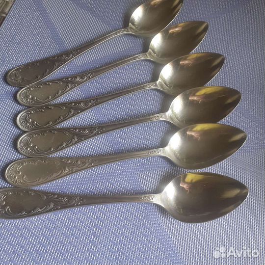 Ложки чайные,столовые мельхиор