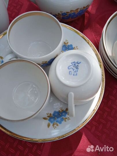 Чайно кофейный сервиз СССР