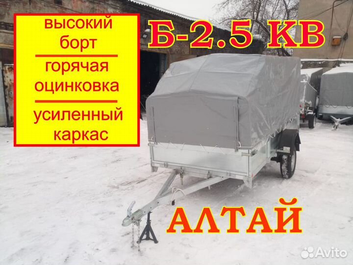 Прицеп легковой для техники и груза Б-2.5 250х150