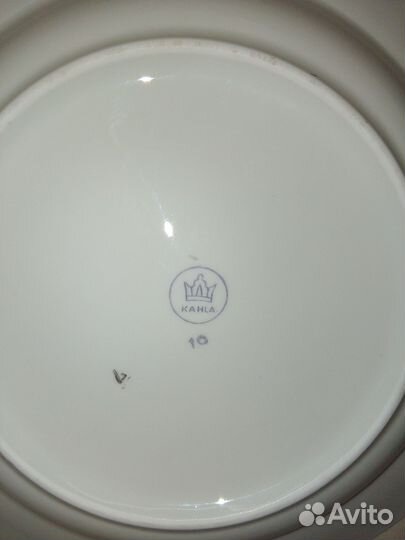 Тарелки столовые