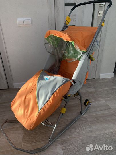 Санки с колесами