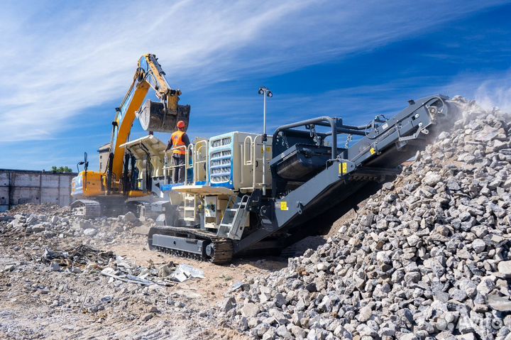 Аренда дробилки бетона