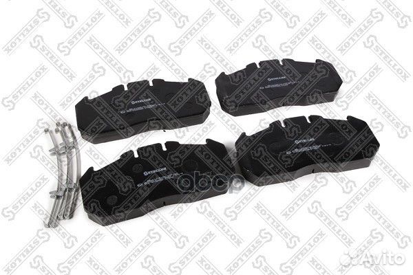 8511425SX колодки дисковые 29131 увел.ресурс, с