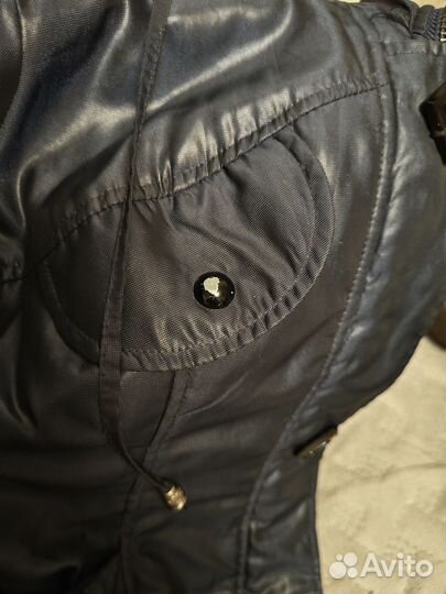 Куртка демисезонная женская 44 46 синяя