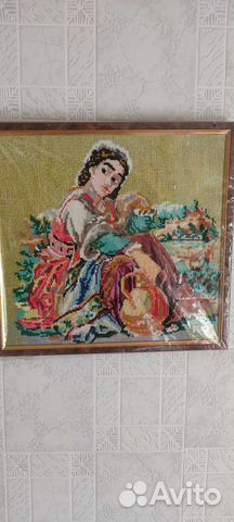 Картина Ручной работы, вышита крестиком