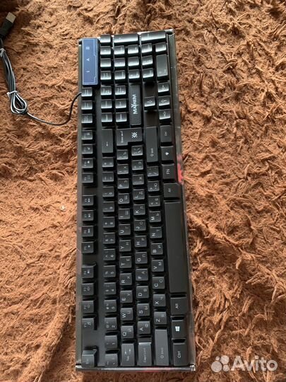 Игровая клавиатура с подсветкой