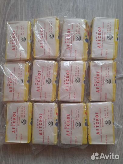 Детское мыло СССР