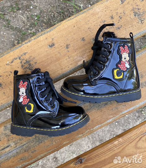 Ботинки для девочки 21 размер