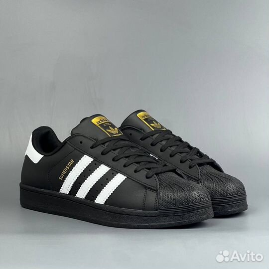 Кроссовки Adidas Superstar All Black