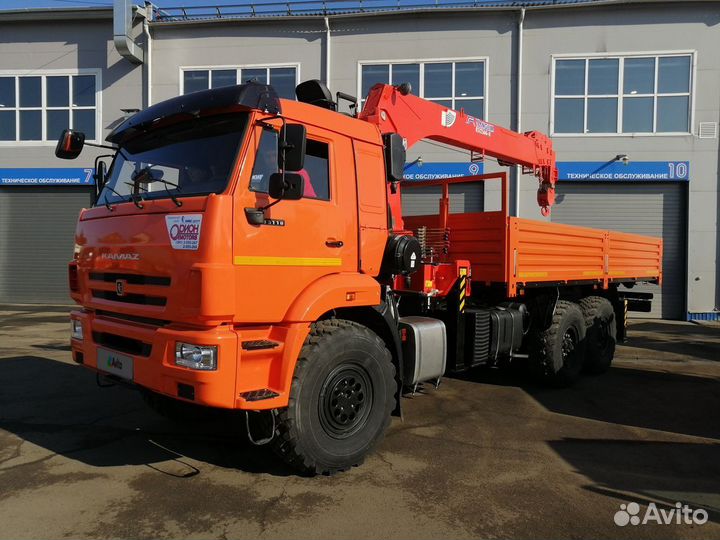 КамАЗ 43118-50 с КМУ, 2023