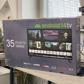 Телевизор SMART TV 35 дюймов для кухни, детской