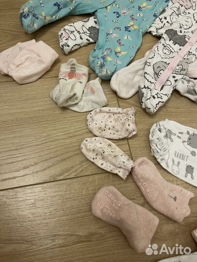 Вещи пакетом на девочку 62