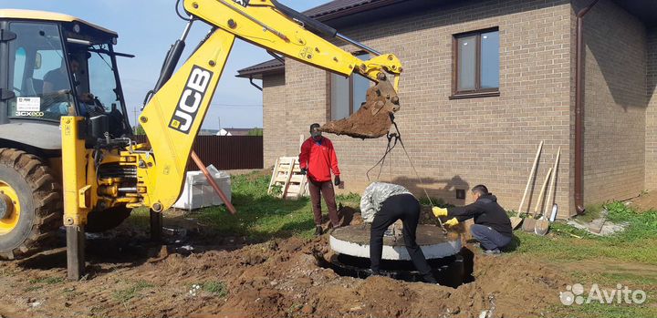 Услуги экскаватора погрузчика jcb