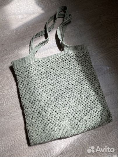 Cумка летняя/пляжная вязаная ручной работы