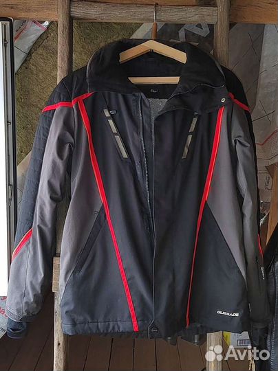 Куртка мужская горнолыжная glissade, размер 48