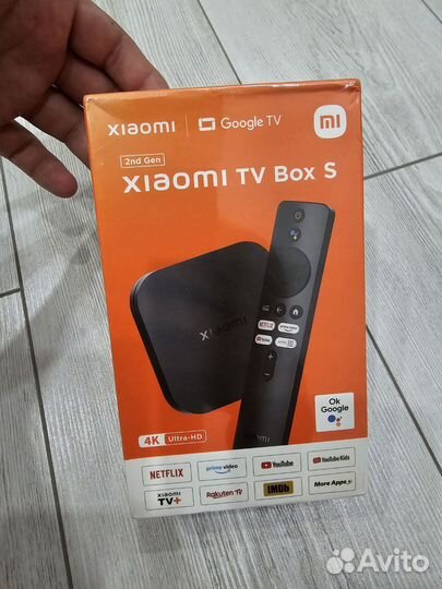 Xiaomi Mi Box S 2 Gen global новая смарт приставка