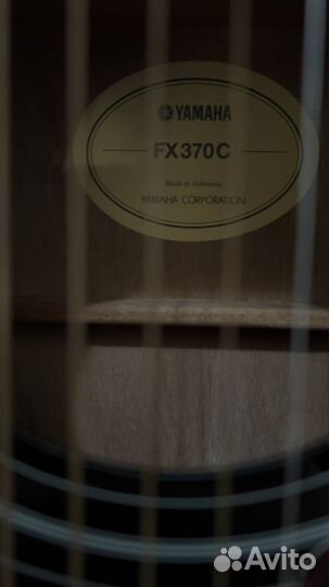 Электроакустическая гитара yamaha FX 370 C