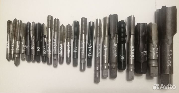 Метчики D 3 - 30мм