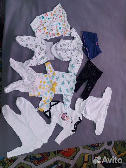 Вещи для новорожденных пакетом