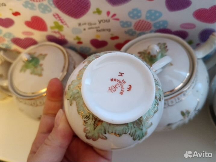 Сервиз чайный Вербилки СССР