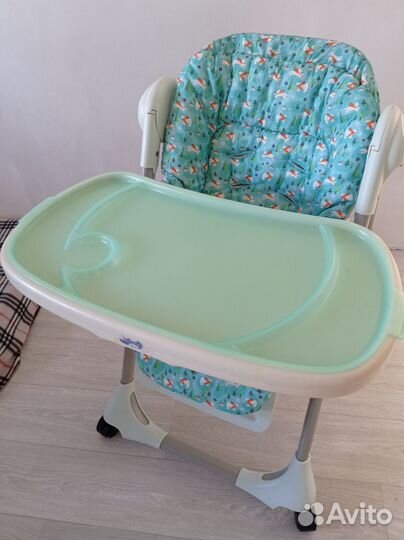 Стульчик для кормления chicco polly magic